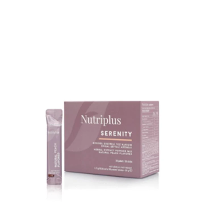 image of NUTRIPLUS HERBAL TEA WITH NATURAL PEACH