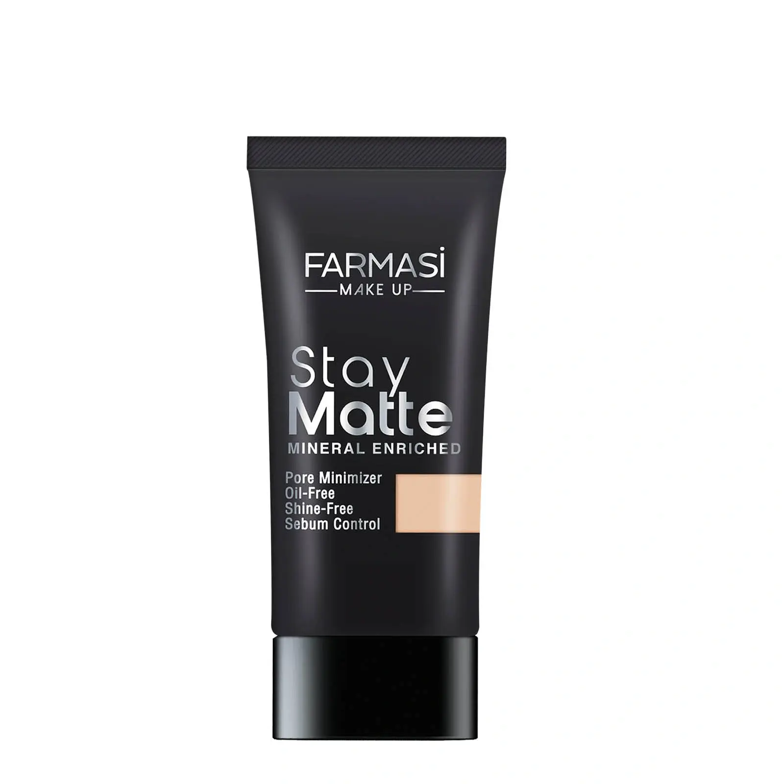 image of STAY MATTE FOUNDATION 30 ML 01 LIGHT IVORY
